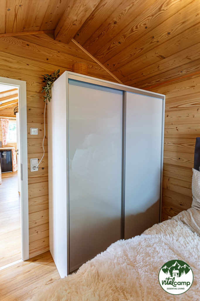 Chalet Almhütte Innen Schlafzimmer