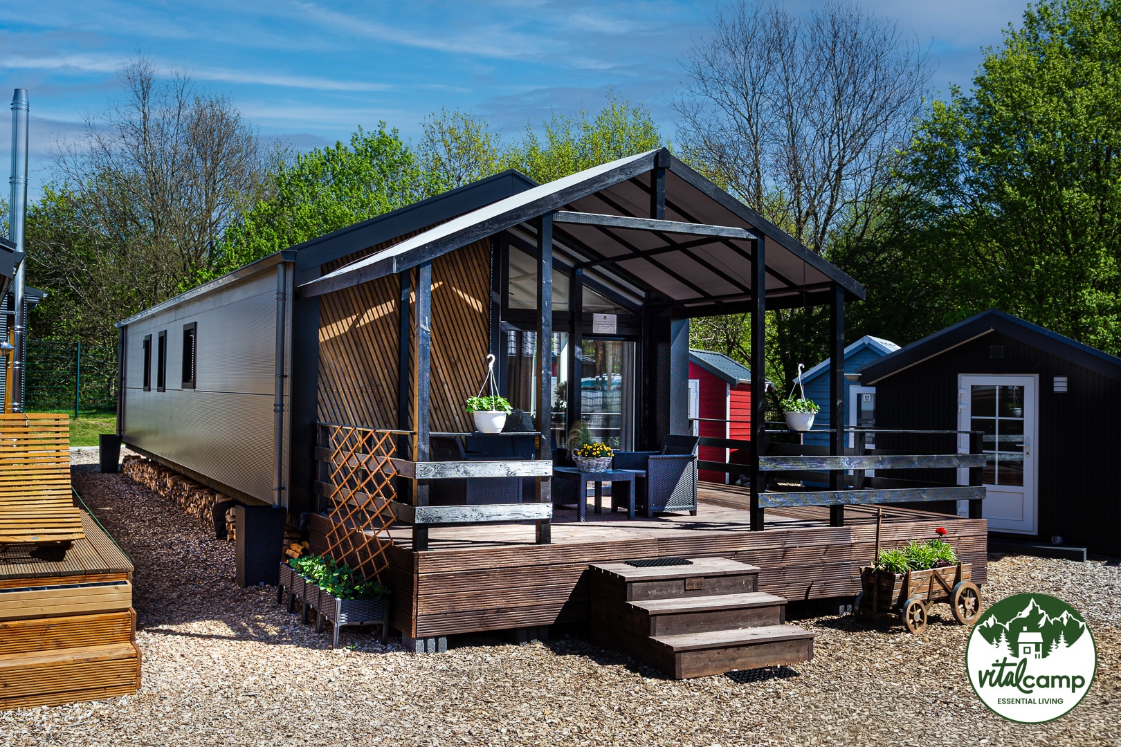 Chalet Belgien XL Außenansicht