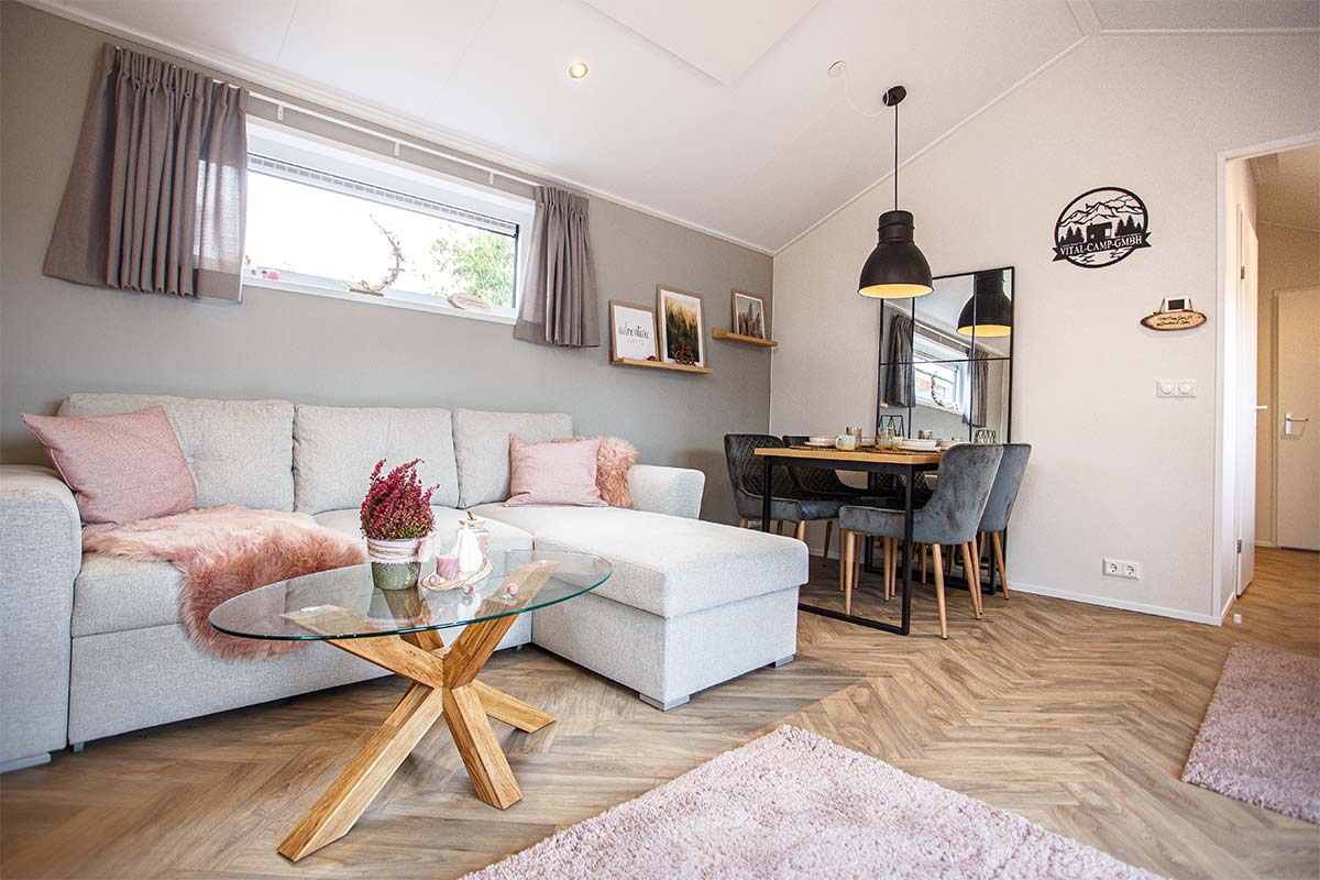 Chalet Belgien Wohnzimmer