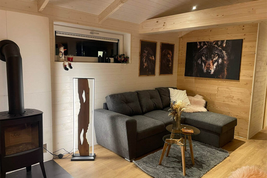 Chalet Canada Serienmodel Wohnzimmer