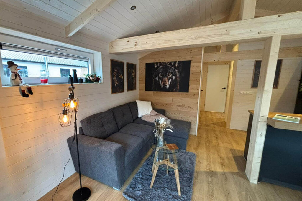 Chalet Canada Serienmodel Wohnzimmer