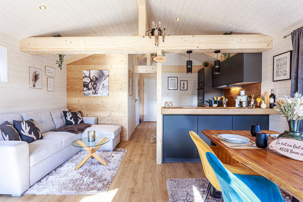 Chalet Canada Serienmodell Wohnzimmer