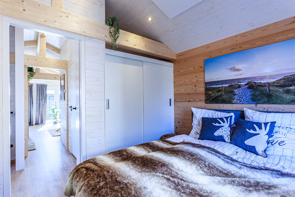 Chalet Canada Serienmodell Schlafzimmer