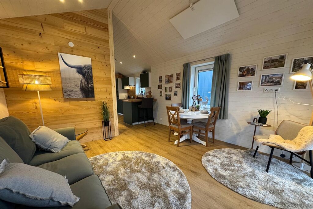 Chalet Dänemark Wohnzimmer