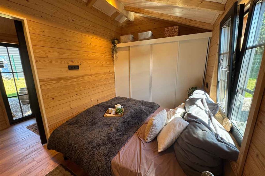 Vital Camp Flensburg Chalet Österreich Schlafzimmer
