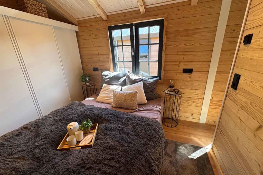 Vital Camp Flensburg Chalet Österreich Schlafzimmer