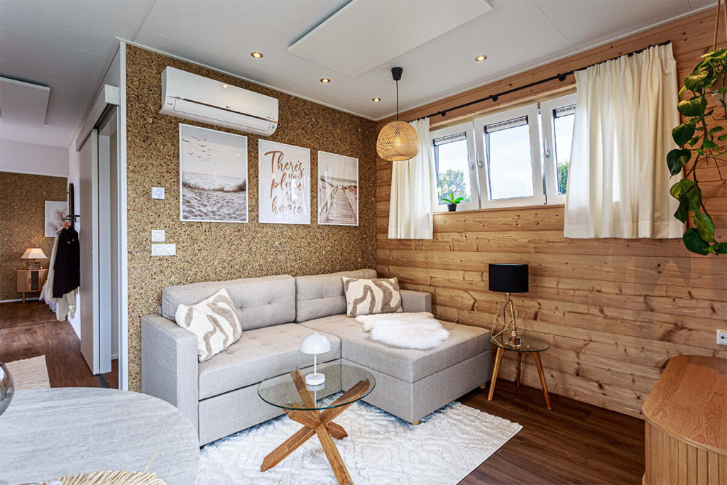 Chalet Südtirol barrierearm Wohnzimmer