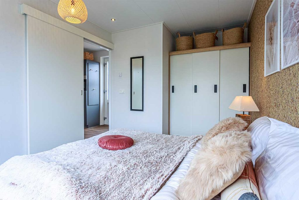 Chalet Südtirol barrierearm Schlafzimmer